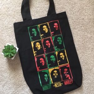 Bob Marley Bohemian Hippie Beach Bag